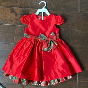 Christmas baby girl toddler dress 2T